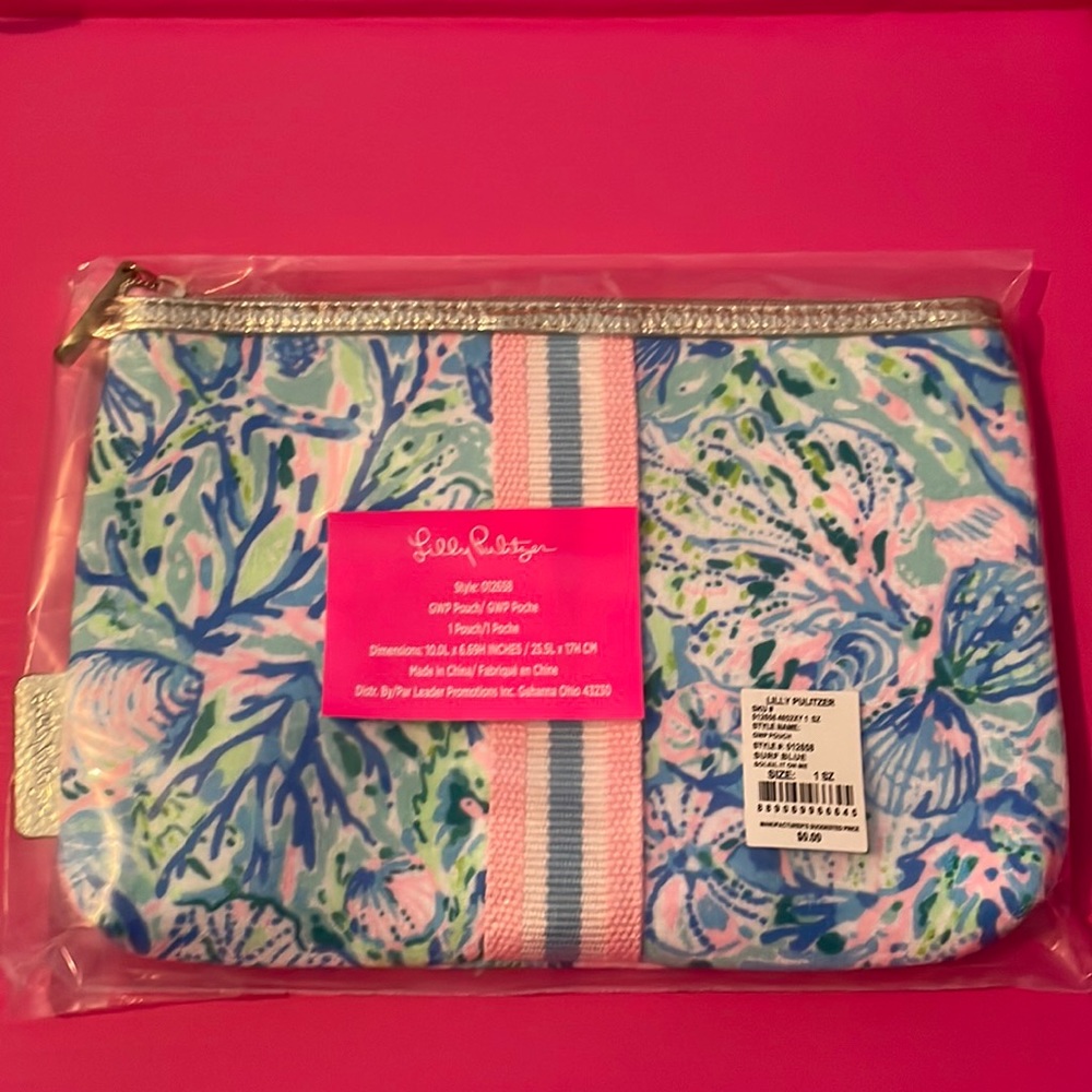 Lilly Pulitzer GWP pouch